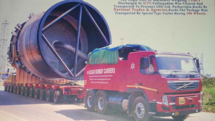 NTA Transported 75 M/T by Road